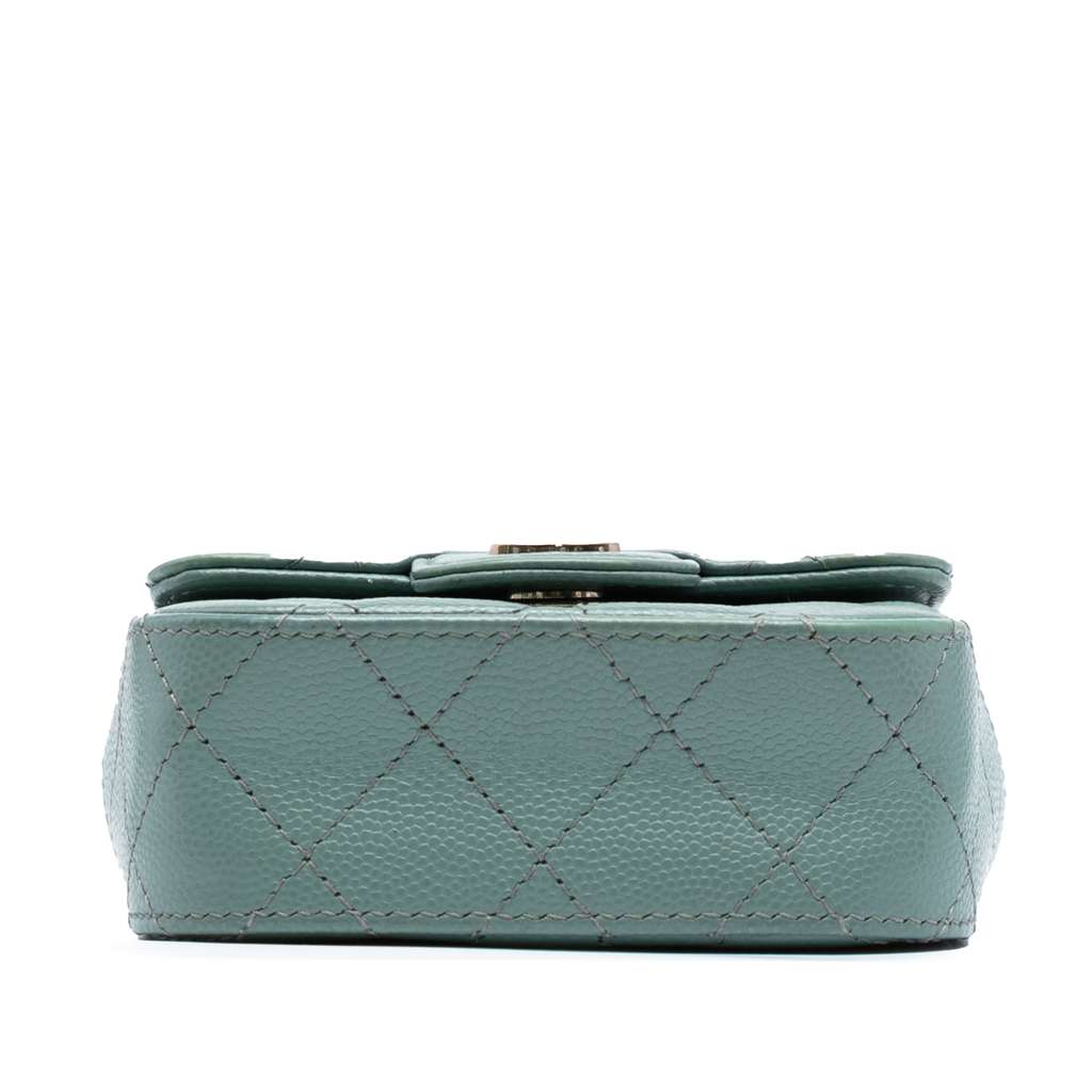Chanel Micro Mini Classic Caviar Single Flap - Image 6