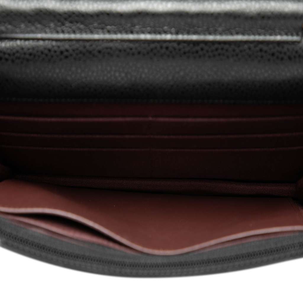 Chanel CC Quilted Caviar Wallet on Chain - 4