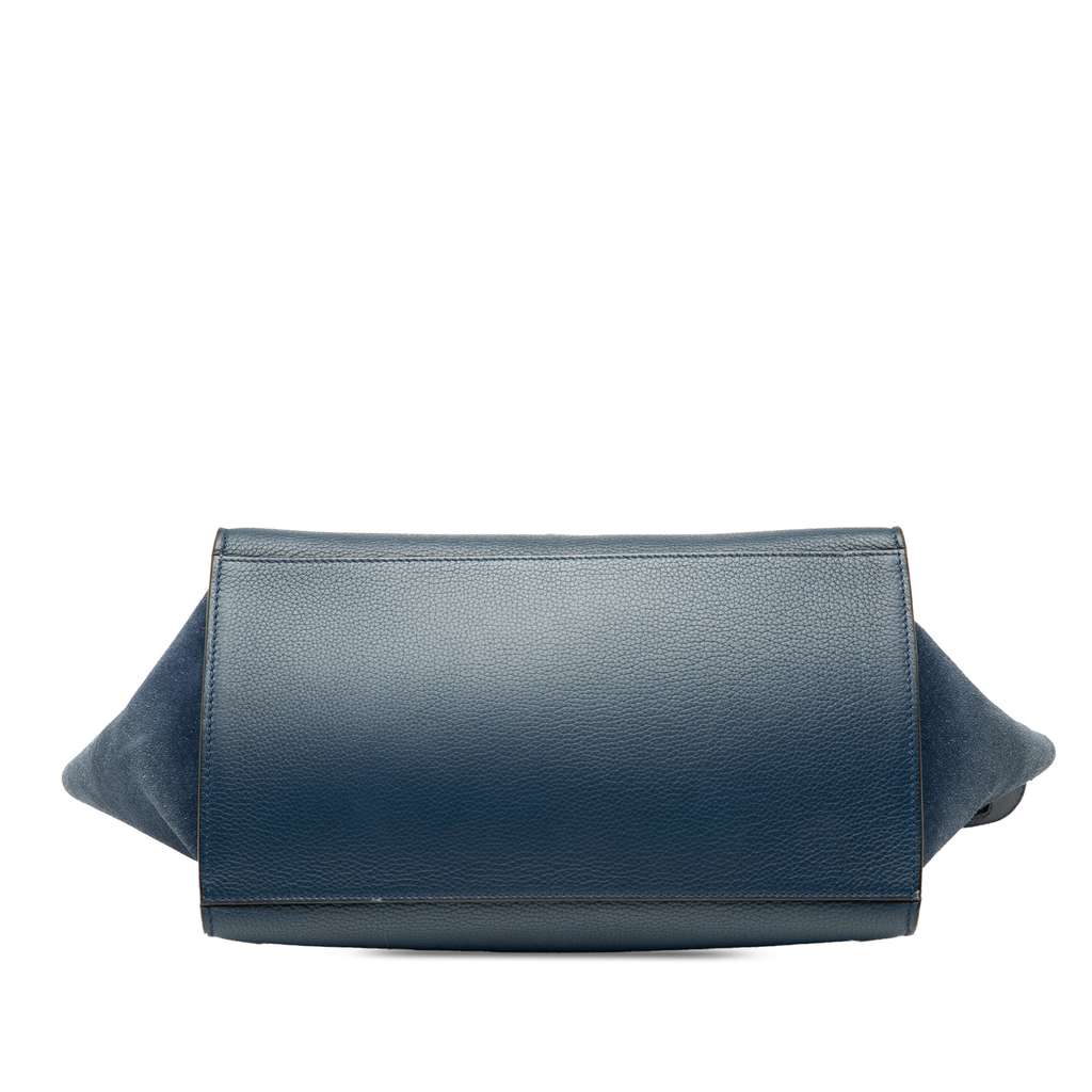 Celine Small Leather Trapeze Satchel - 3