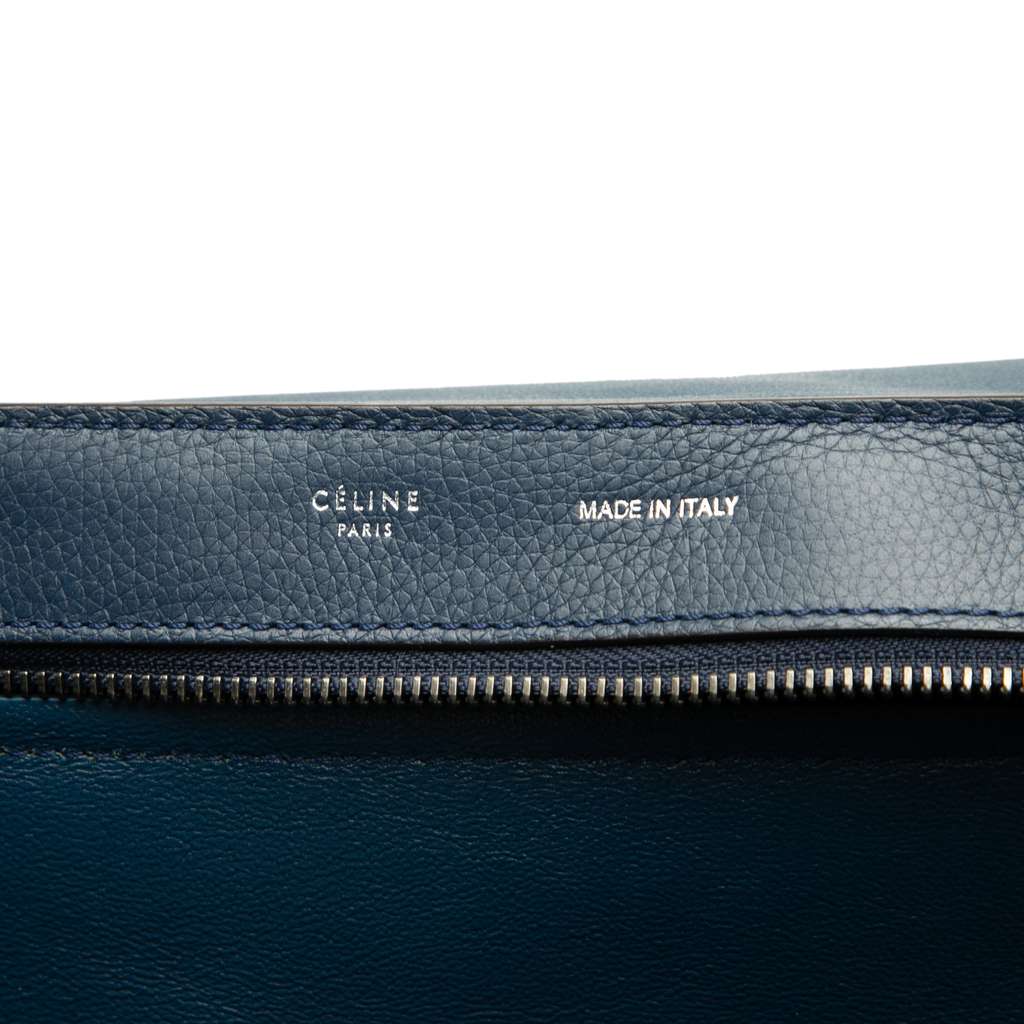 Celine Small Leather Trapeze Satchel - 5