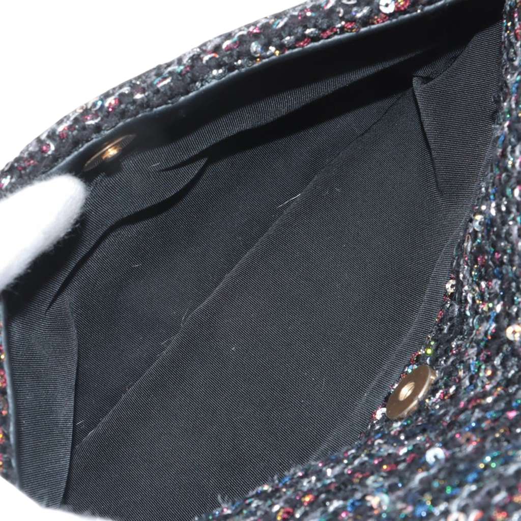 Chanel Large Tweed Sequin 19 Flap - 4