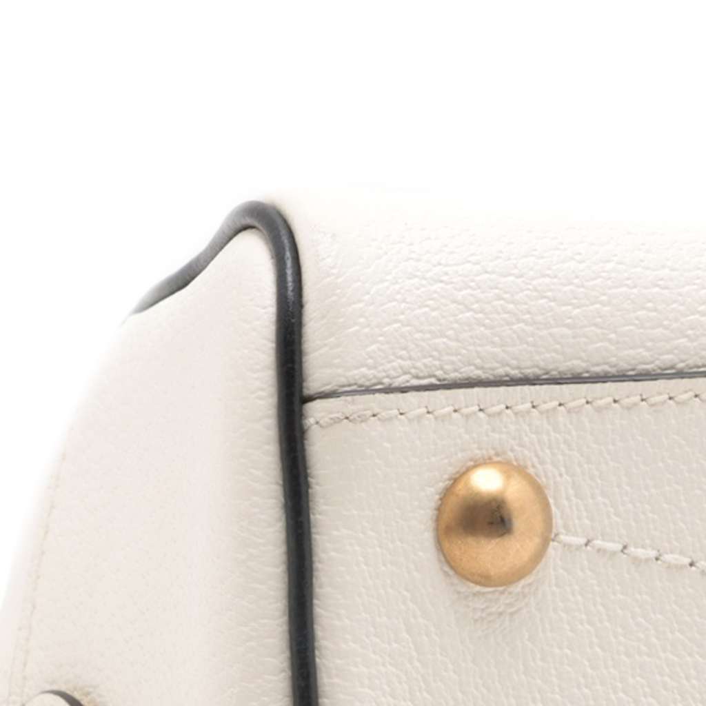 Gucci Adidas Mini Textured Dollar Calfskin Logo Web Duffle Bag - Detail 1