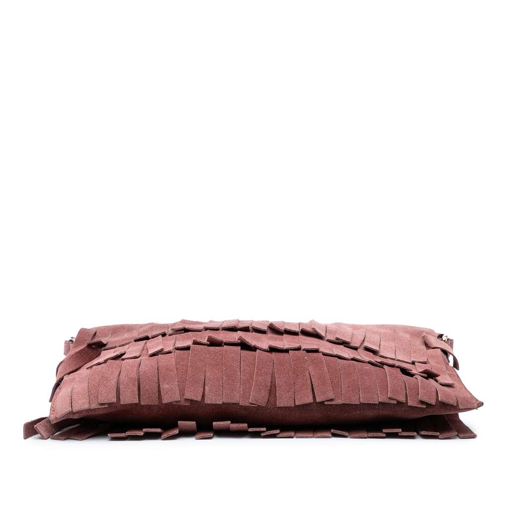 Burberry Suede Peyton Fringe Crossbody - Image 6