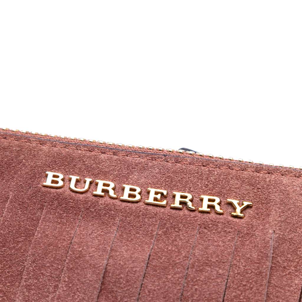 Burberry Suede Peyton Fringe Crossbody - Detail 1