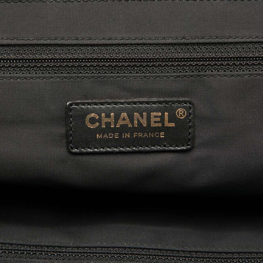 Chanel New Travel Line Nylon Tote - Side view