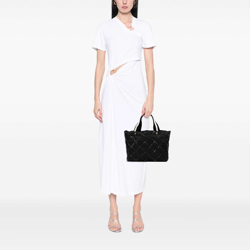 Chanel Old Travel Line Nylon Tote - Image 12