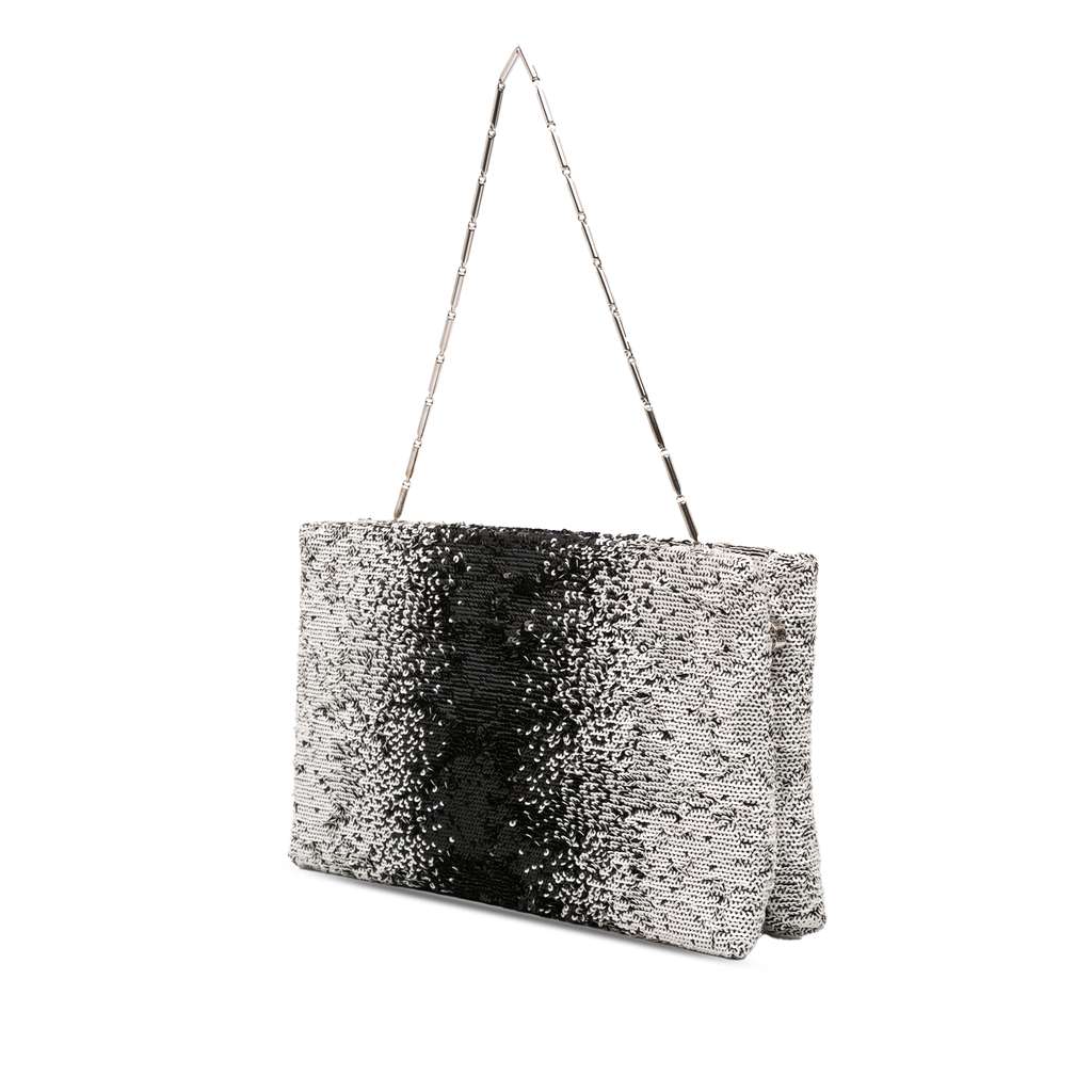 Dior Sequin Clutch - Back view