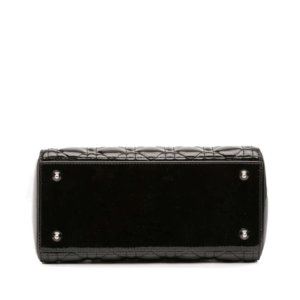 Dior Medium Patent Cannage Lady Dior - Image 6