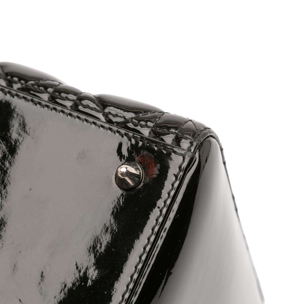 Dior Medium Patent Cannage Lady Dior - Detail 2