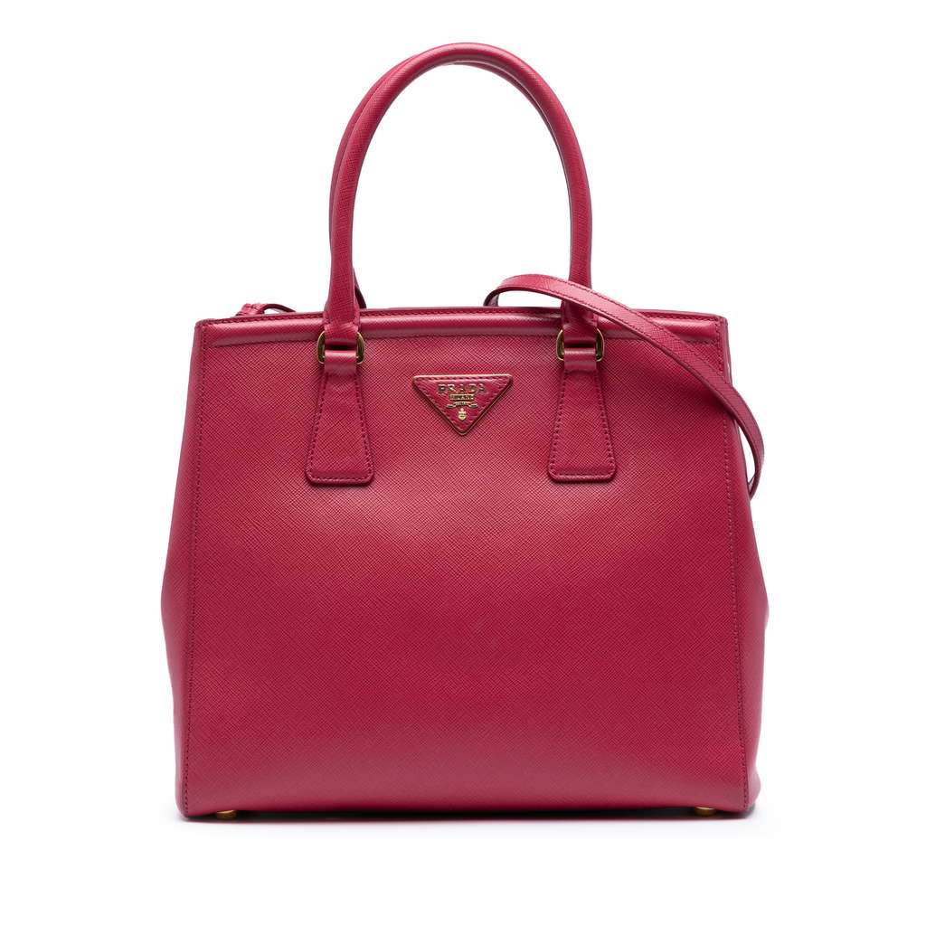 Prada Saffiano Lux Parabole Satchel