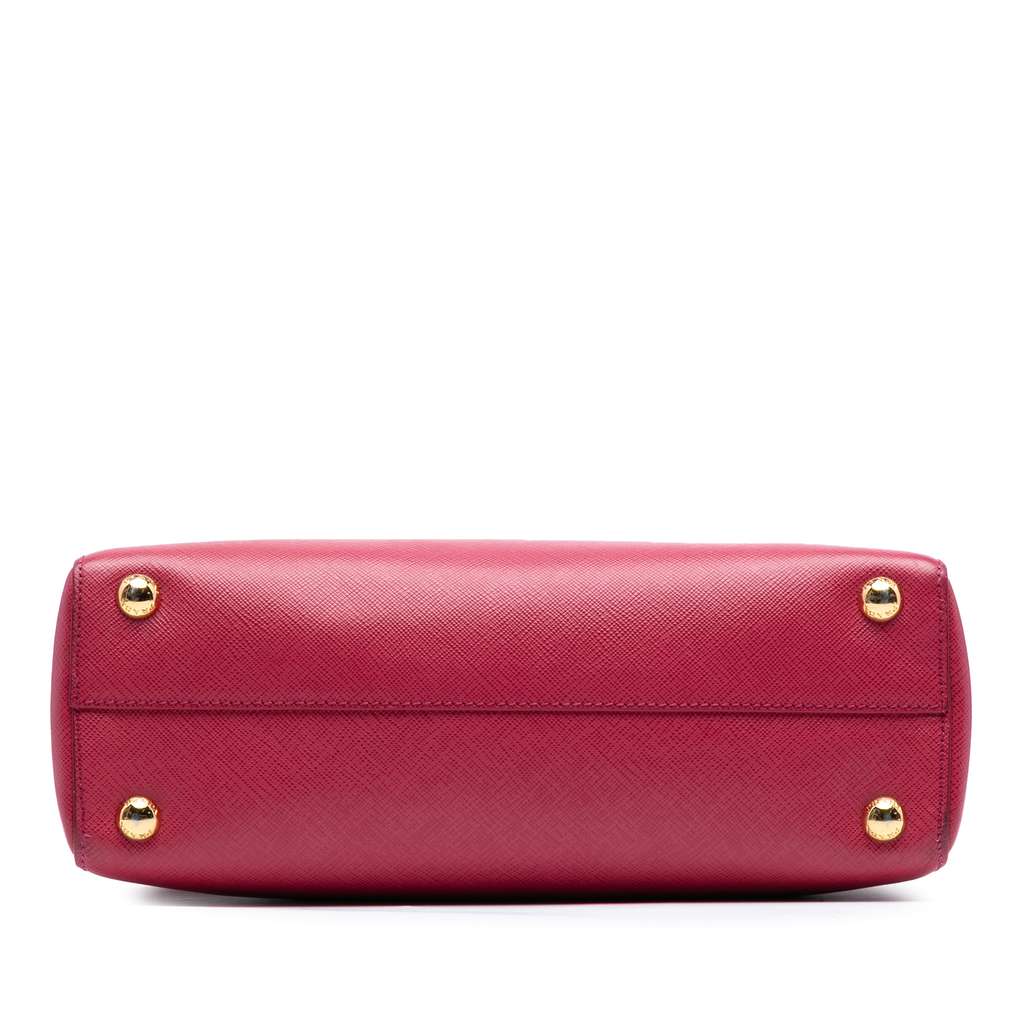 Prada Saffiano Lux Parabole Satchel - Image 6