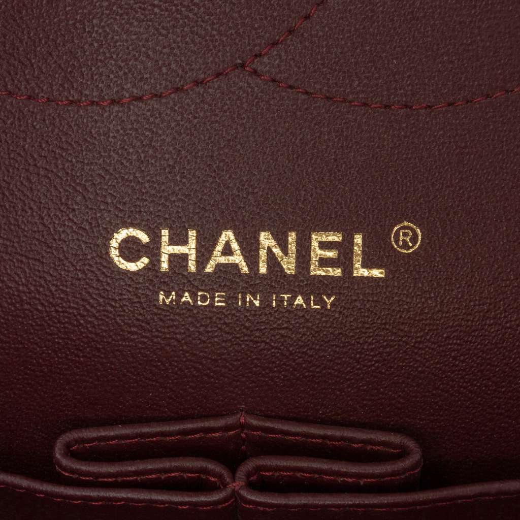 Chanel Jumbo Classic Lambskin Double Flap - Side view