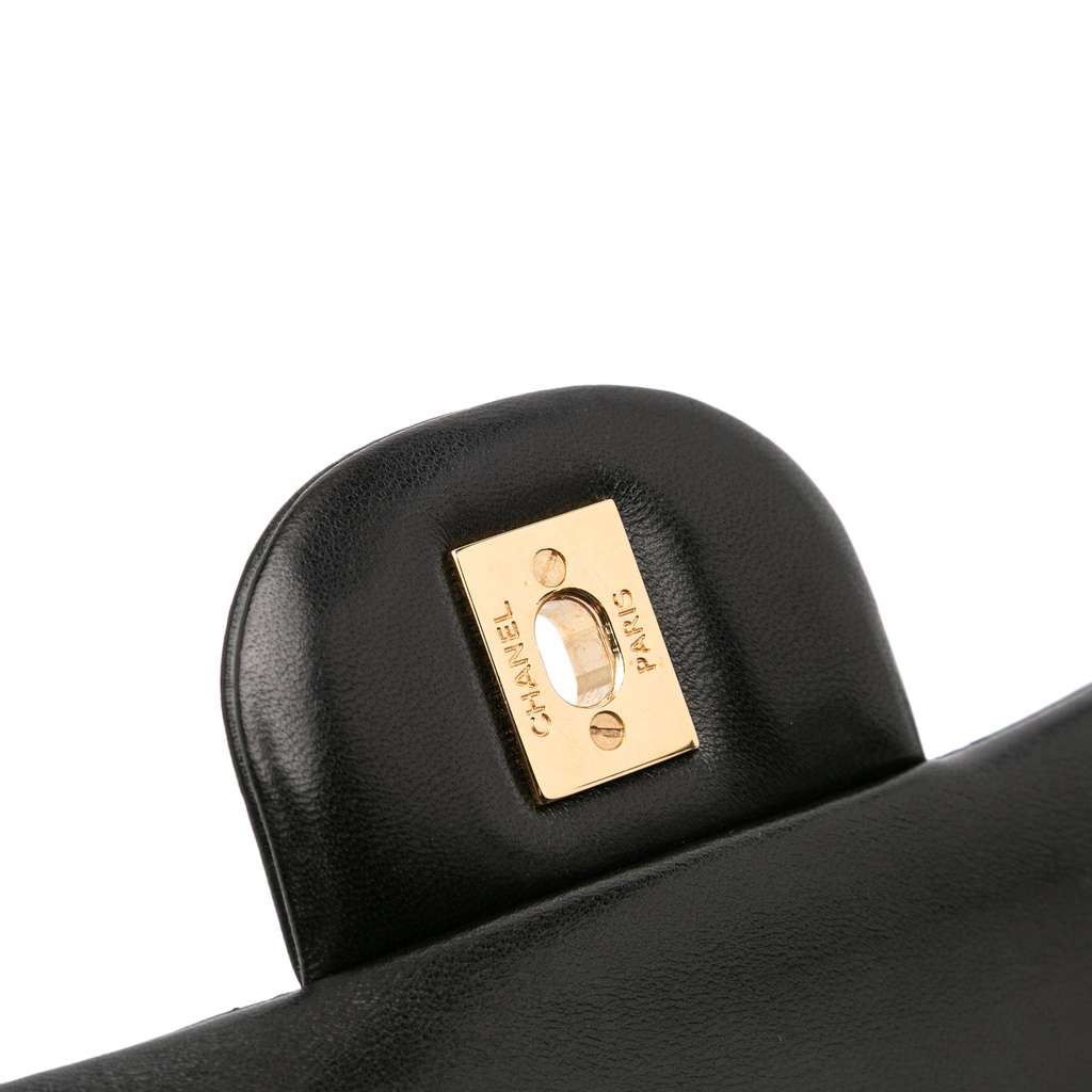 Chanel Jumbo Classic Lambskin Double Flap - Image 11