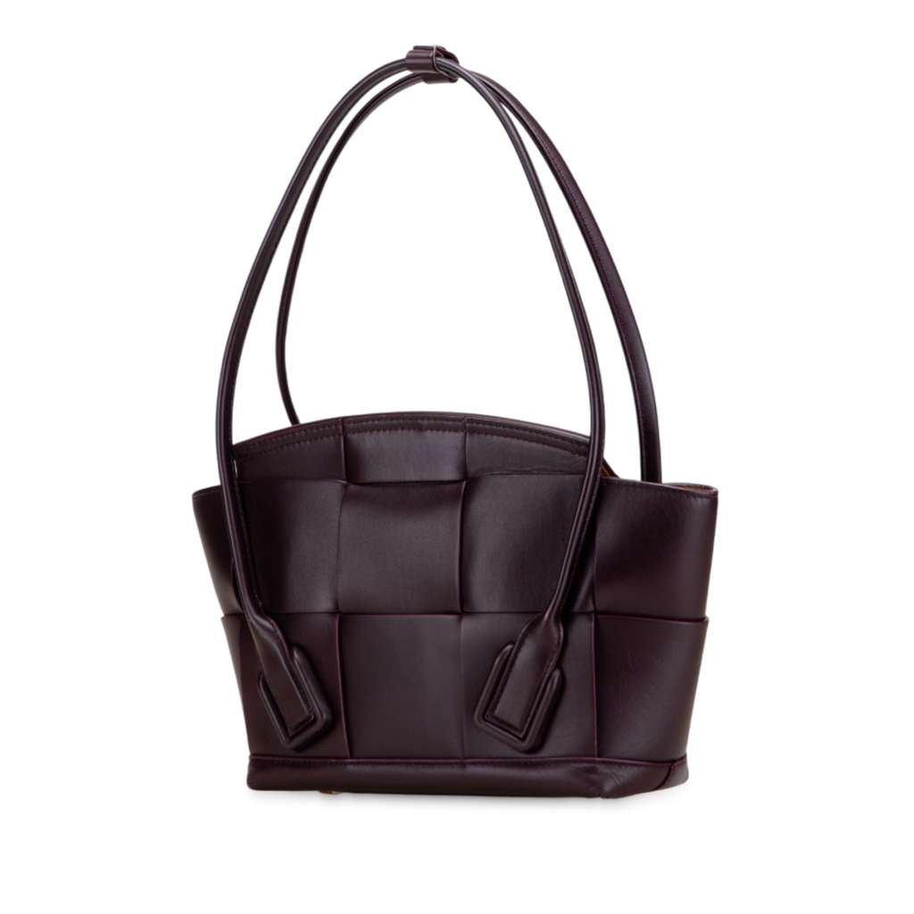 Bottega Veneta Small Calfskin Maxi Intrecciato Arco Satchel - 2