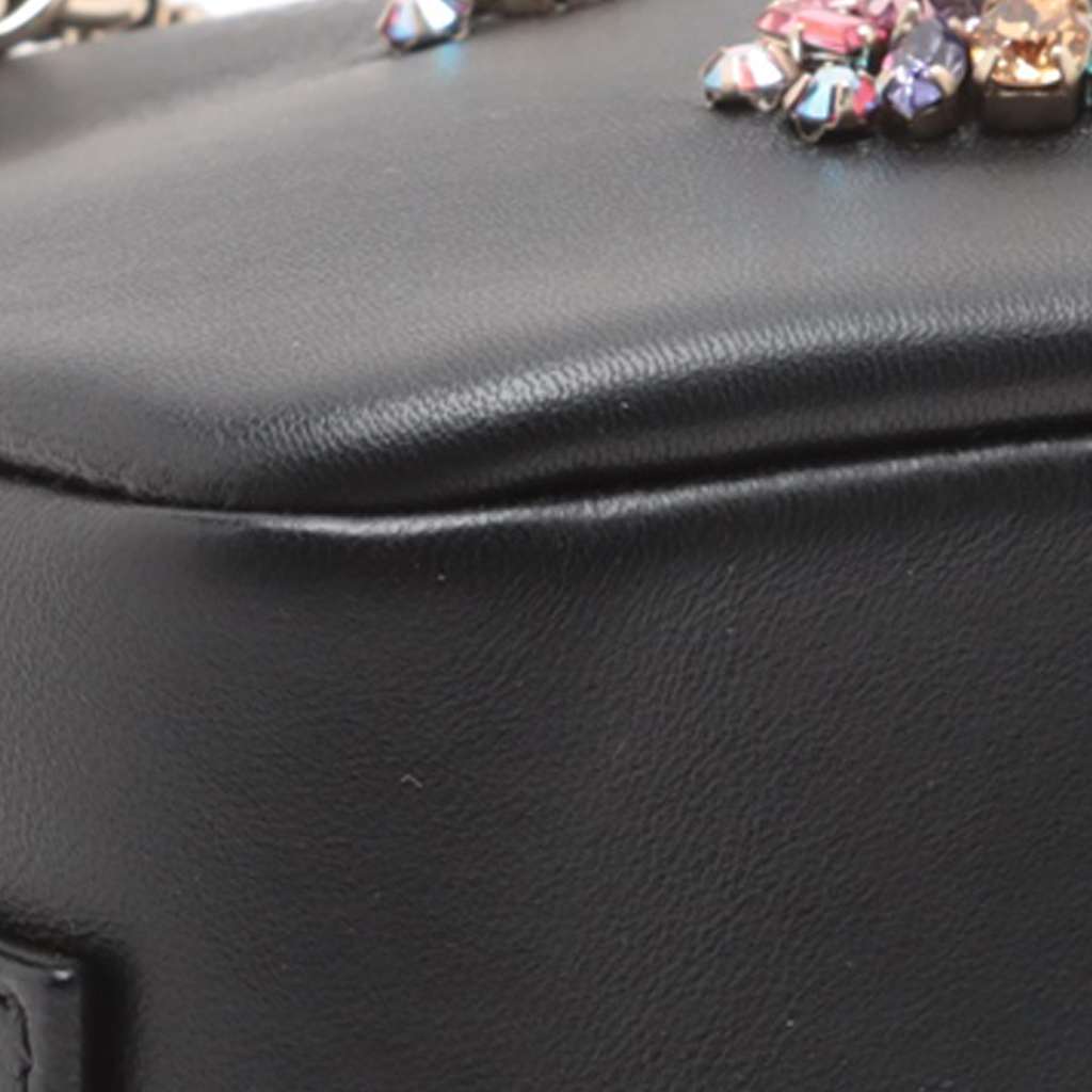 Chanel Lambskin Giant Crystal CC Camera Bag - Image 11