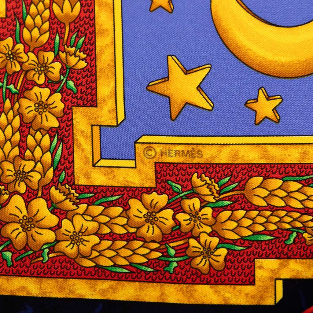 Hermès Carpe Diem Silk Scarf 90 - Image 6