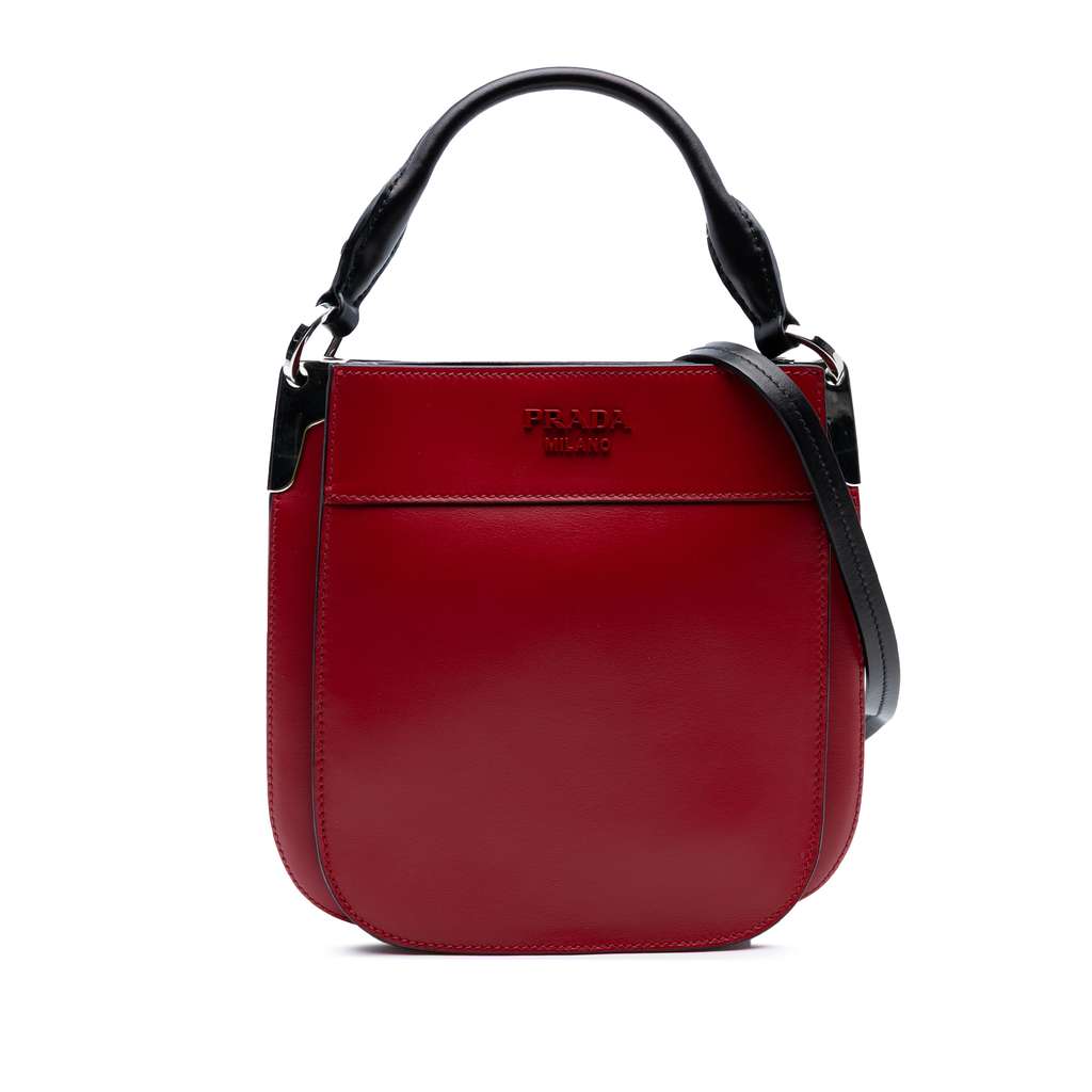 Prada Small City Calf Margit Satchel