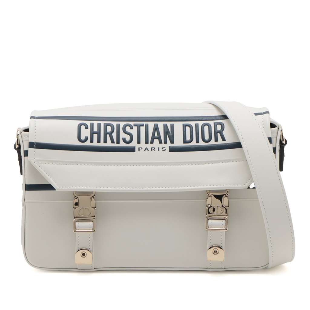 Dior Small Smooth Calfskin Embroidered Diorcamp Messenger Bag