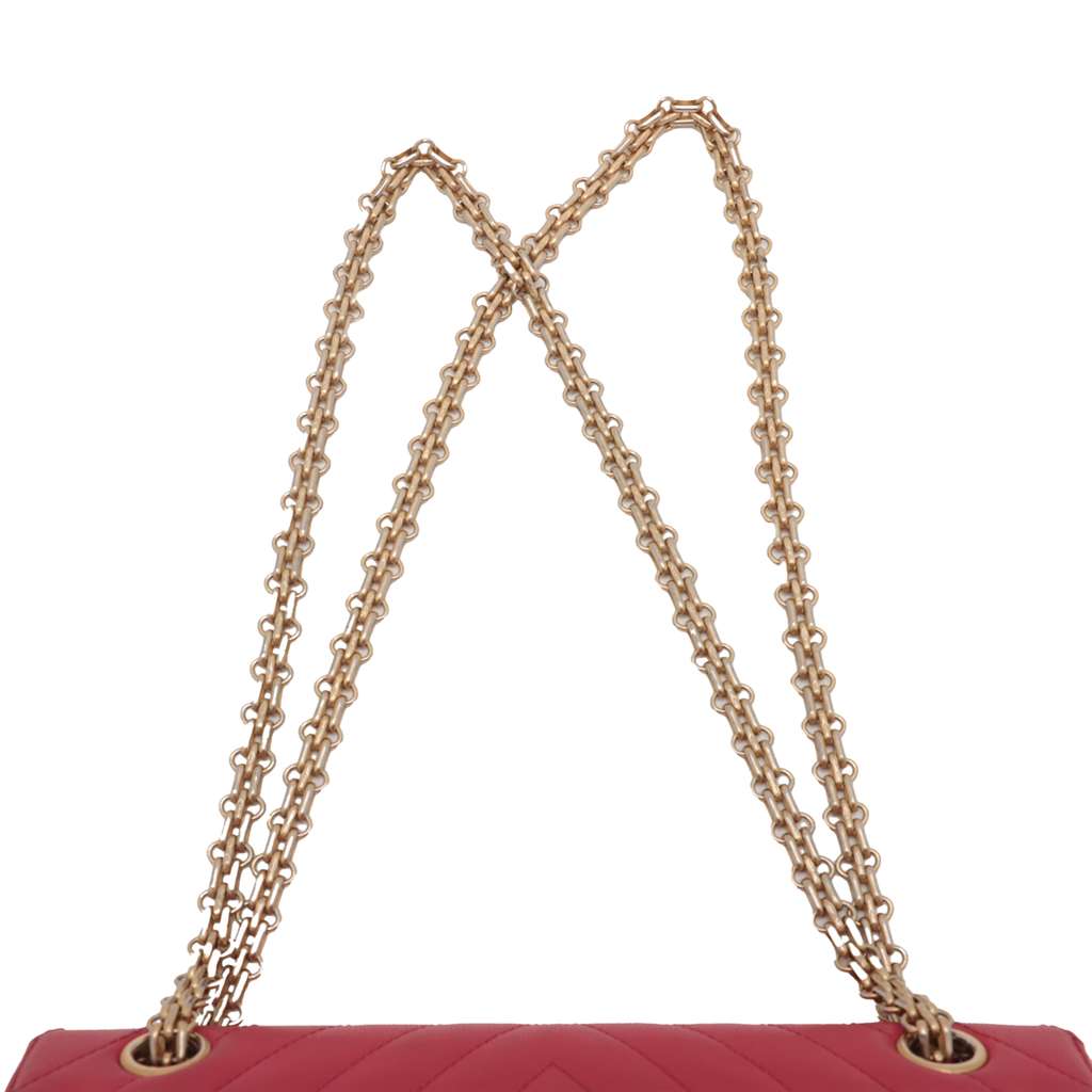 Chanel Reissue 2.55 Chevron Lambskin Double Flap 225 - Image 12
