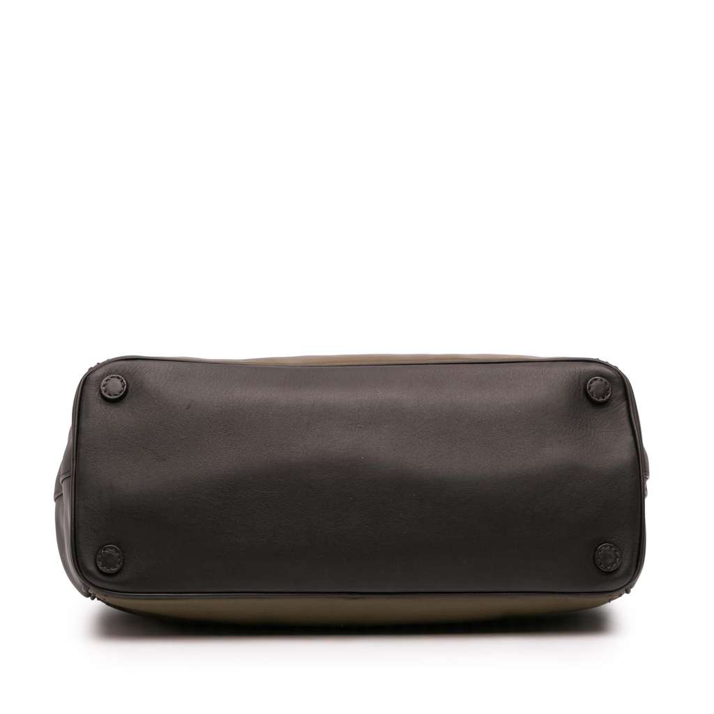 Prada Medium City Calf Hand Stitched Galleria Double Zip Satchel - 3