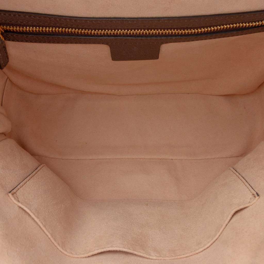 Gucci Small GG Supreme Web Ophidia Satchel - 4