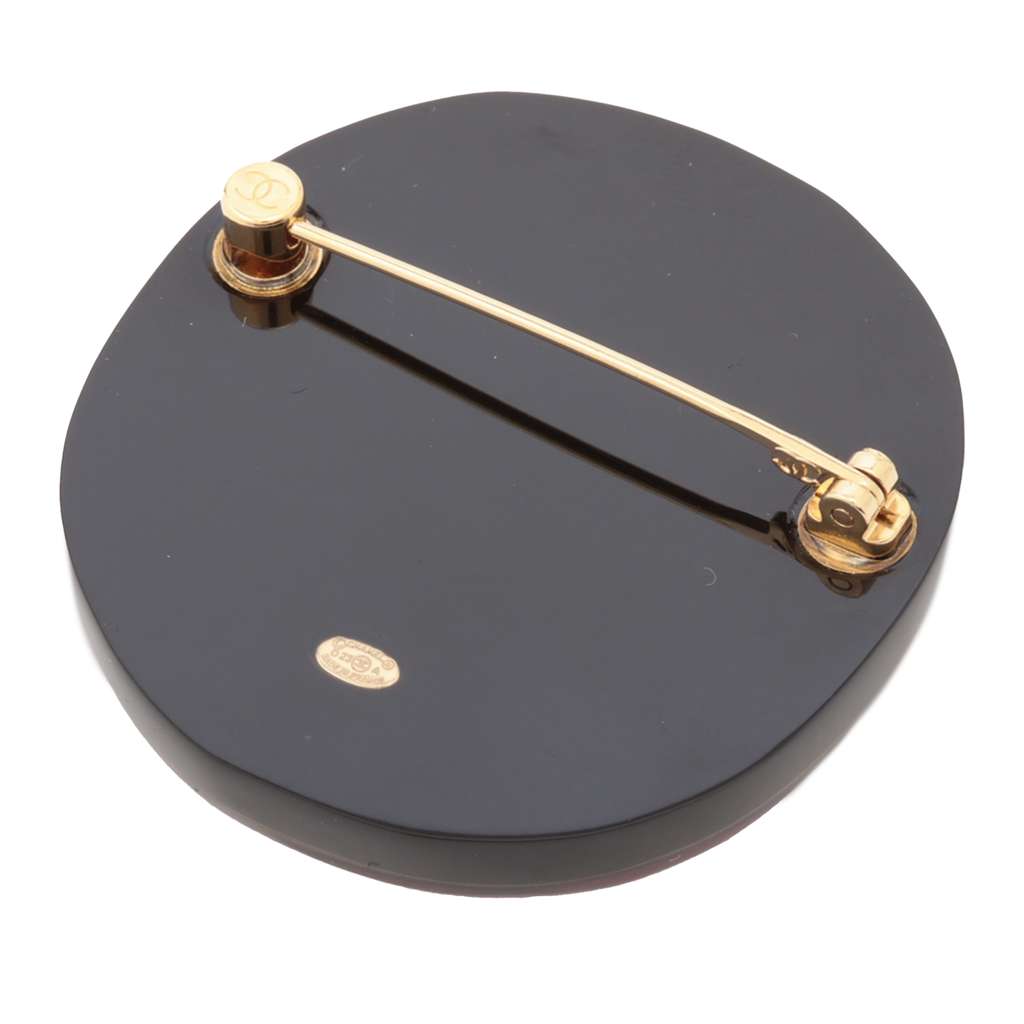 Chanel Resin Rue Cambon Brooch - 2