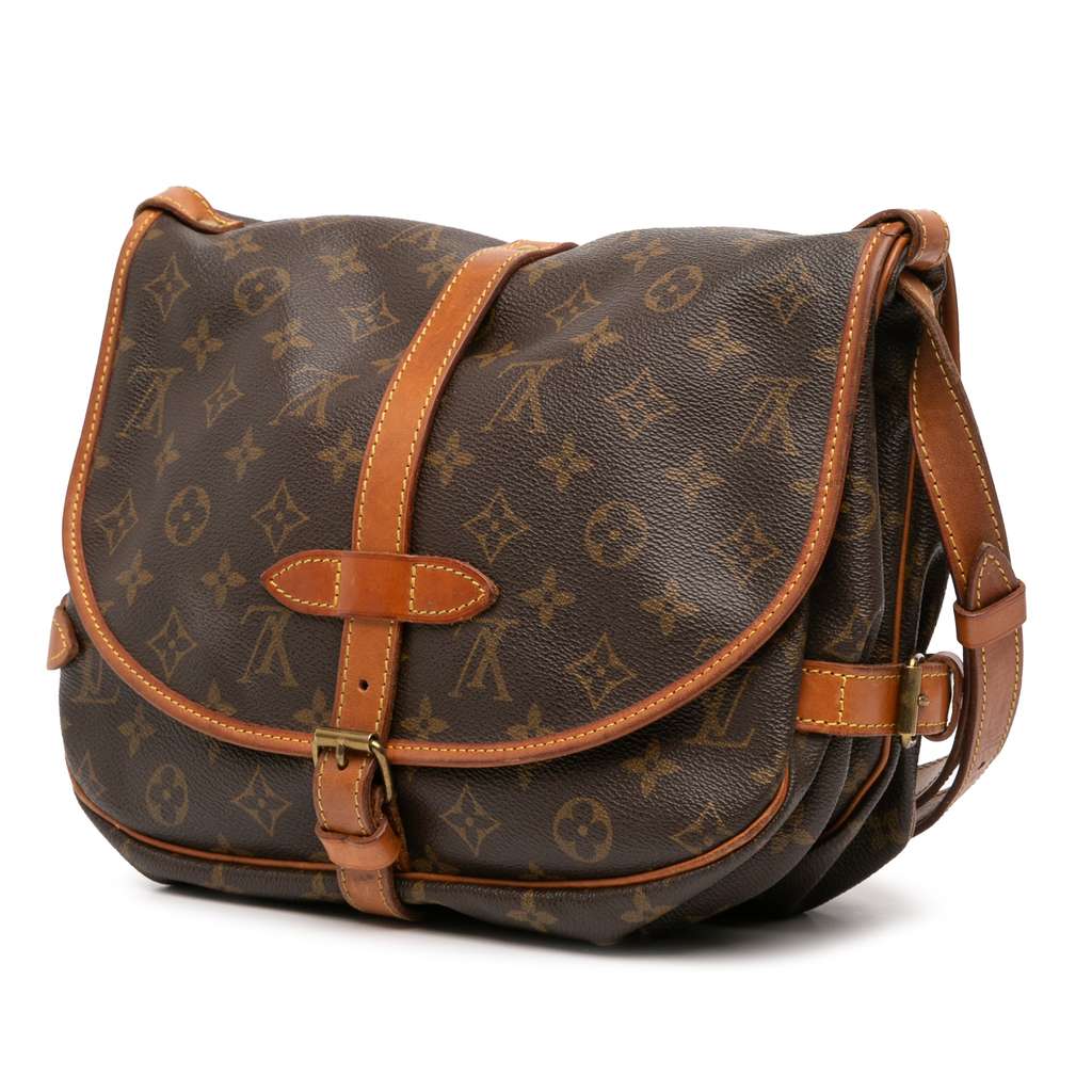 Louis Vuitton Monogram Saumur 30 - Back view
