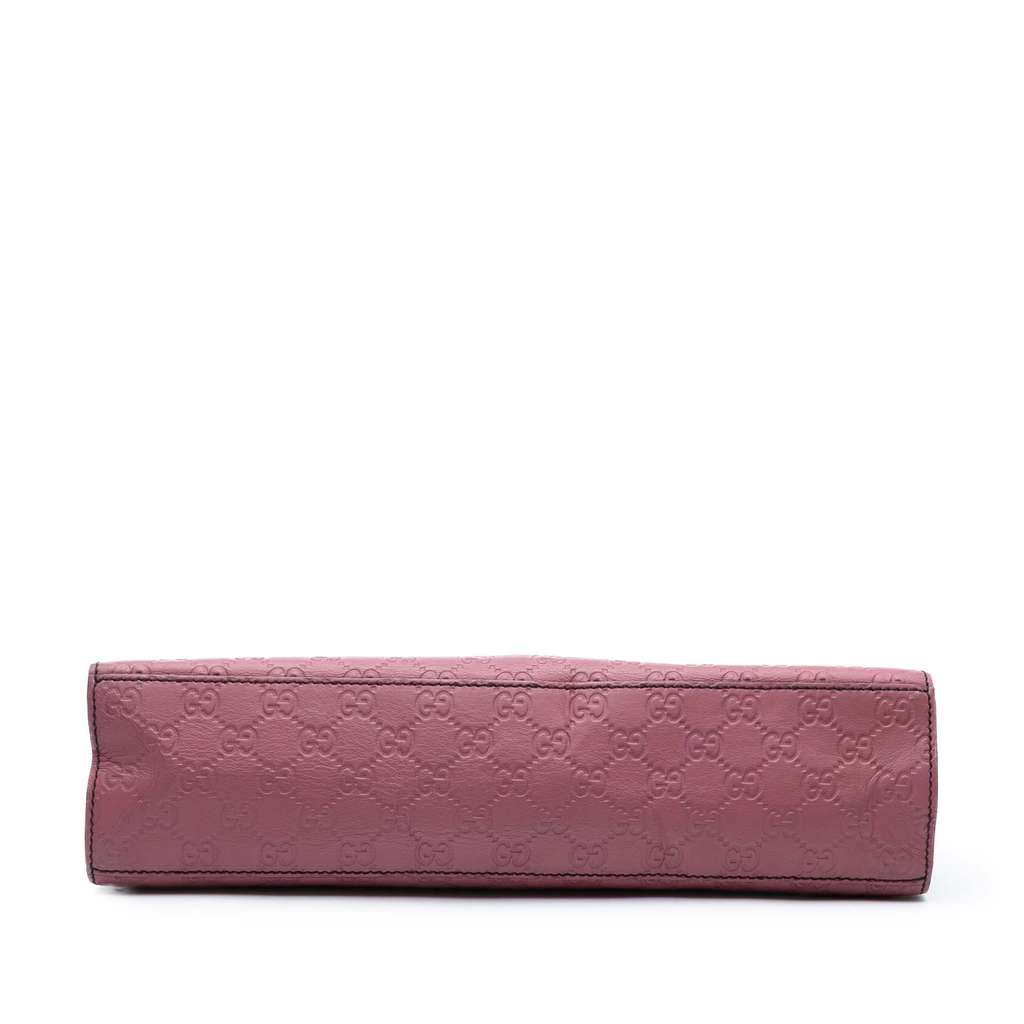 Gucci Large Guccissima Emily Shoulder Bag - Image 6