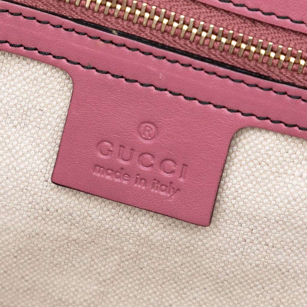 Gucci Large Guccissima Emily Shoulder Bag - Side view