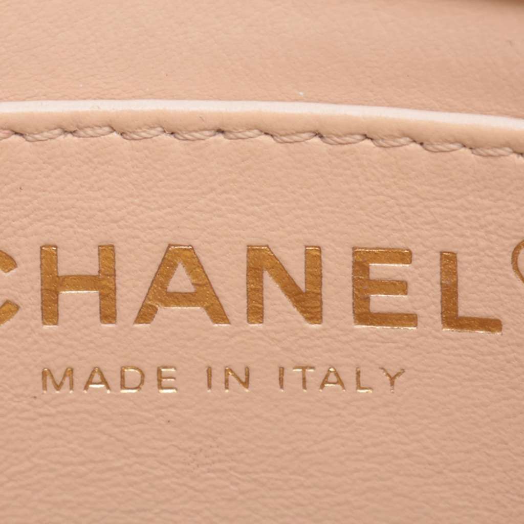 Chanel Mini Quilted Lambskin Chain Rows Flap - 5