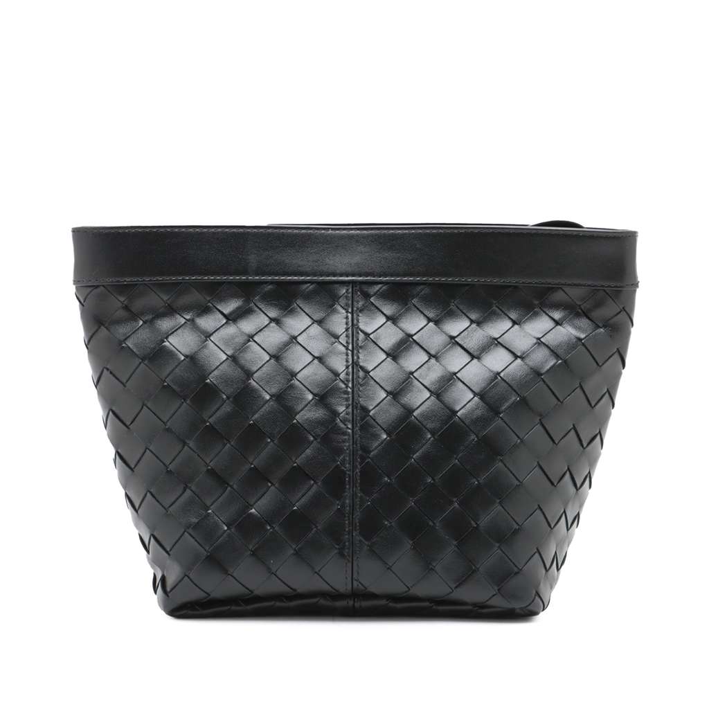 Bottega Veneta Medium Nappa Intrecciato Flip Flap Pouch - 2