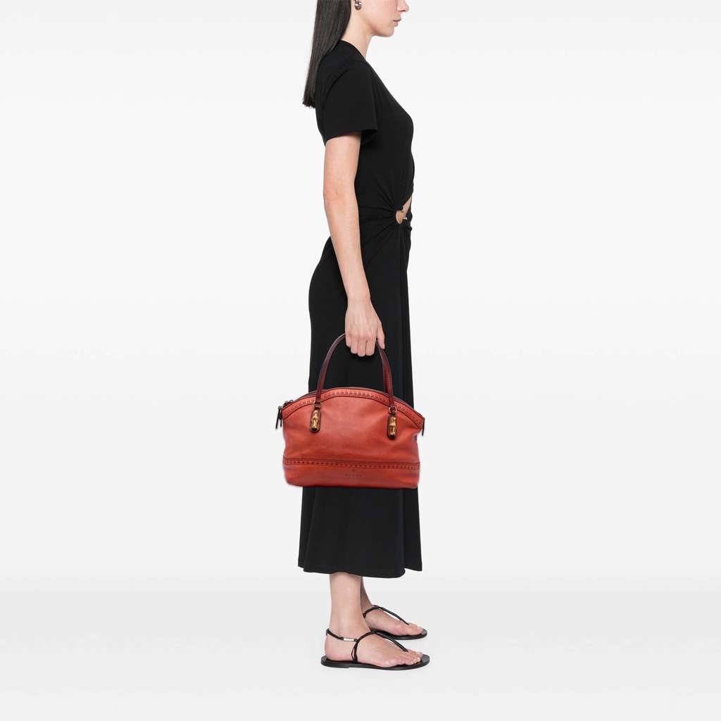 Gucci Leather Laidback Crafty Handbag - Detail 2