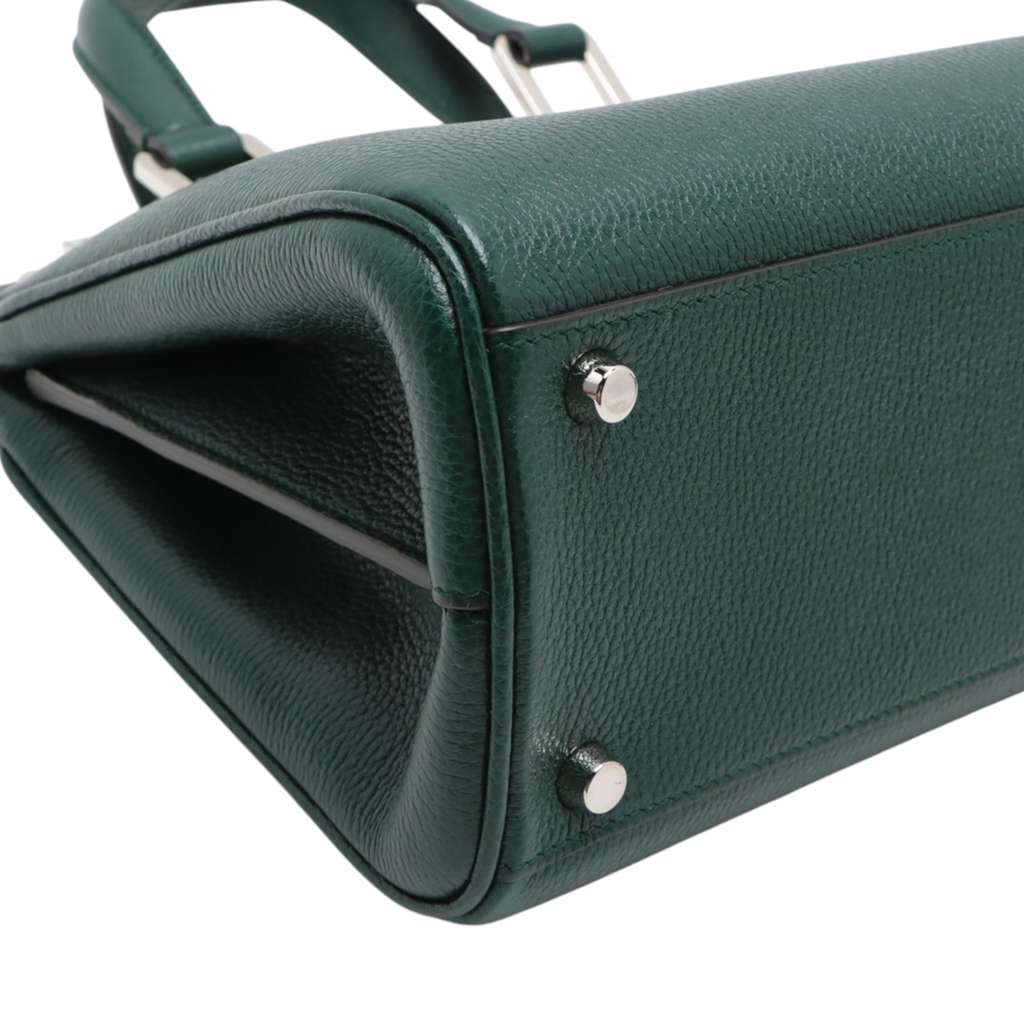 Gucci Small Grained Calfskin Zumi Top Handle Bag - Detail 2