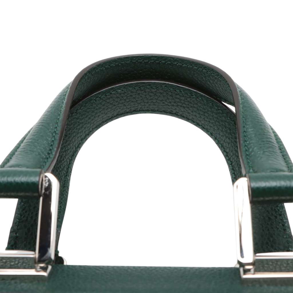 Gucci Small Grained Calfskin Zumi Top Handle Bag - Image 11