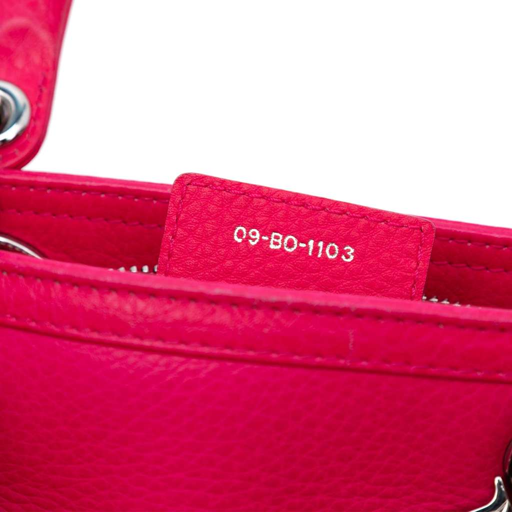 Dior Medium Leather Diorissimo Satchel - Detail 1