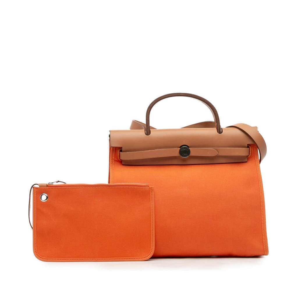 Hermès Toile Herbag Zip 31 - Image 14