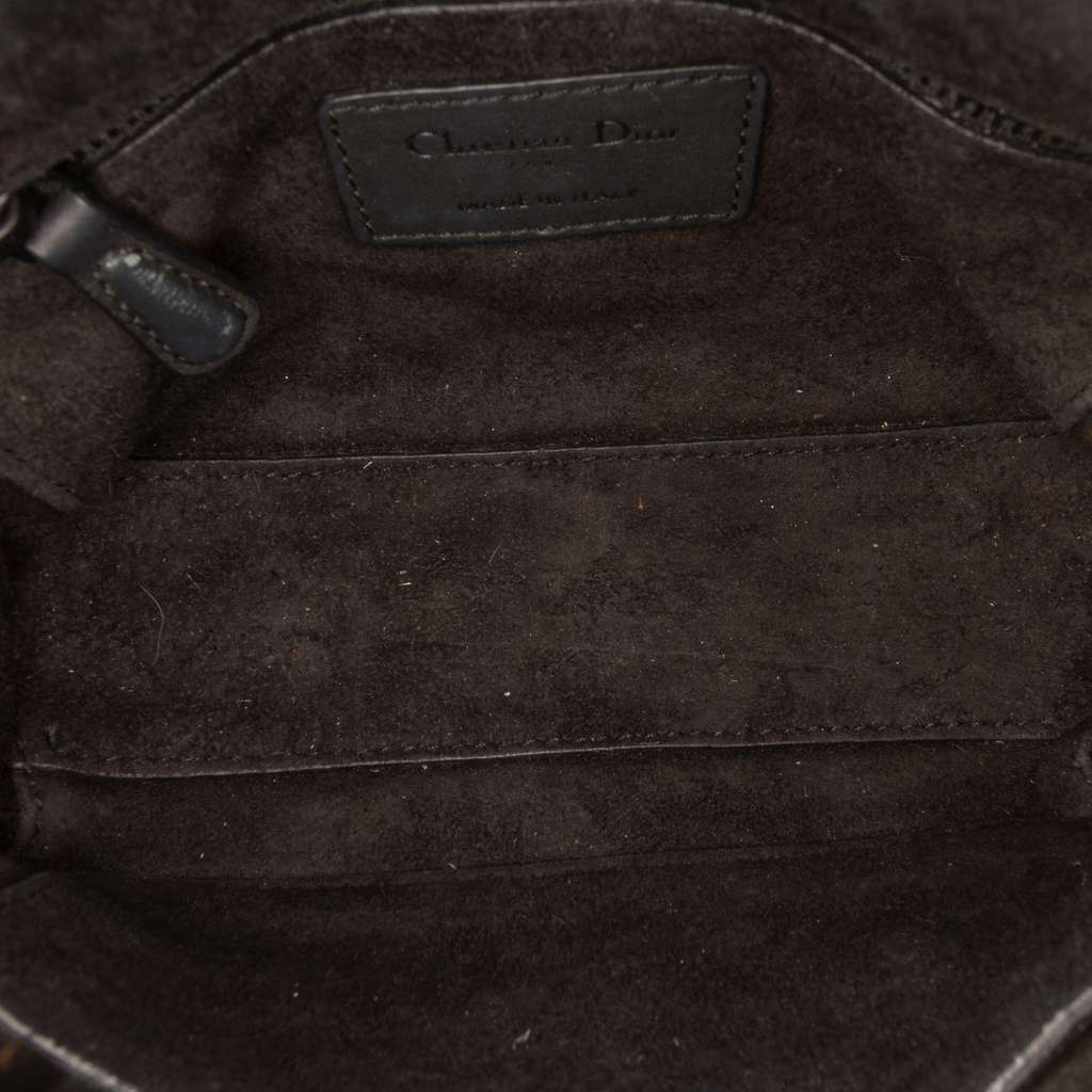 Dior Mini Ultra Matte Calfskin Cannage Studded Supple Lady Dior - 4
