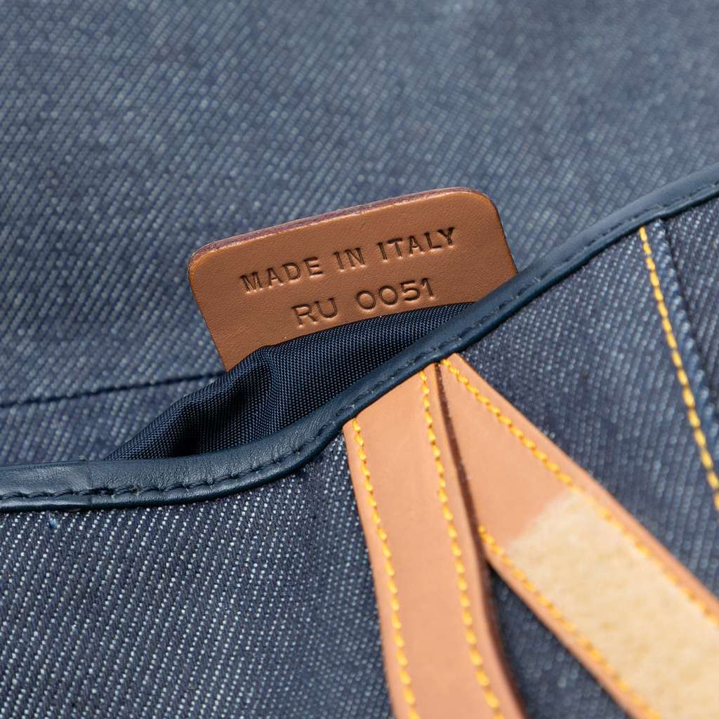 Dior Denim Saddle Bag - 5