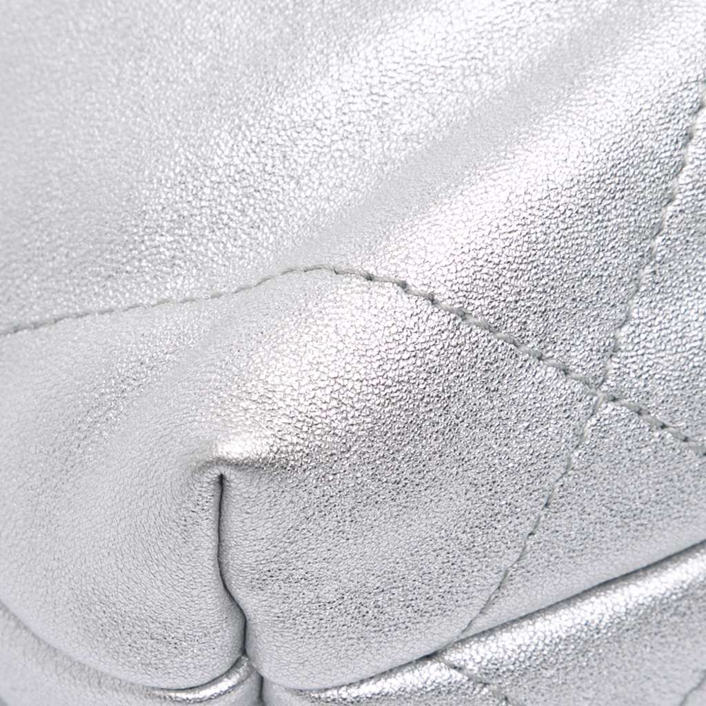 Chanel Mini Metallic Calfskin 22 Satchel - Image 11
