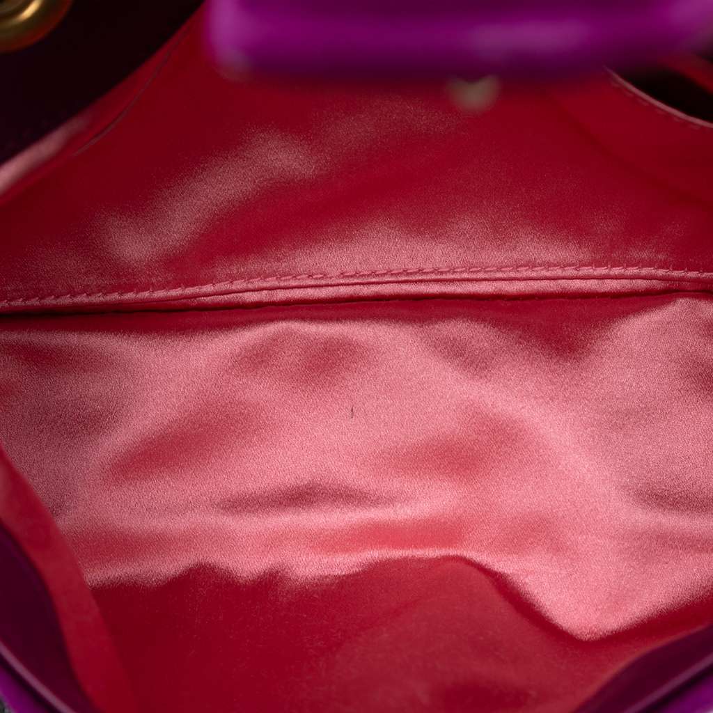 Gucci Small GG Marmont Matelasse Velvet Crystal Embellished Shoulder Bag - 4