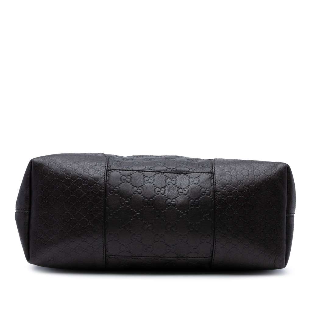 Gucci Large Guccissima Bree Fold Over Tote - Image 6