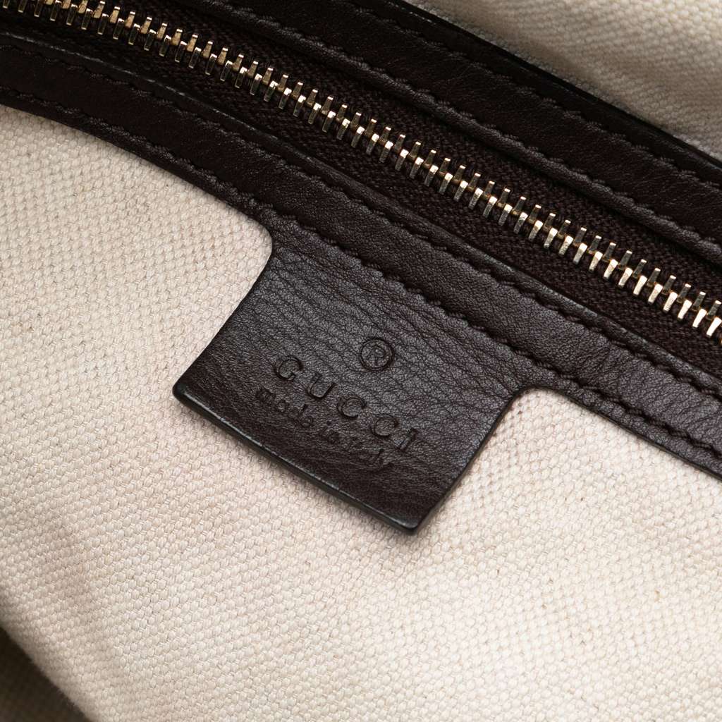 Gucci Large Guccissima Bree Fold Over Tote - Side view