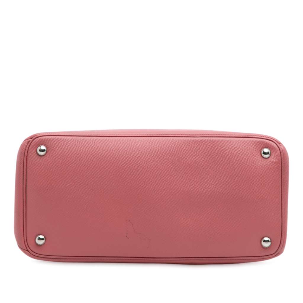 Prada Saffiano Cuir Turnlock Twin Satchel - Image 6