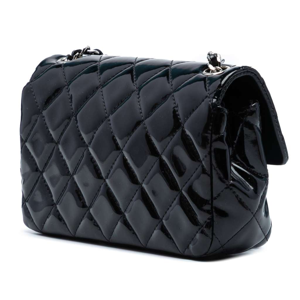 Chanel Extra Mini Rectangular Classic Patent Single Flap - 3