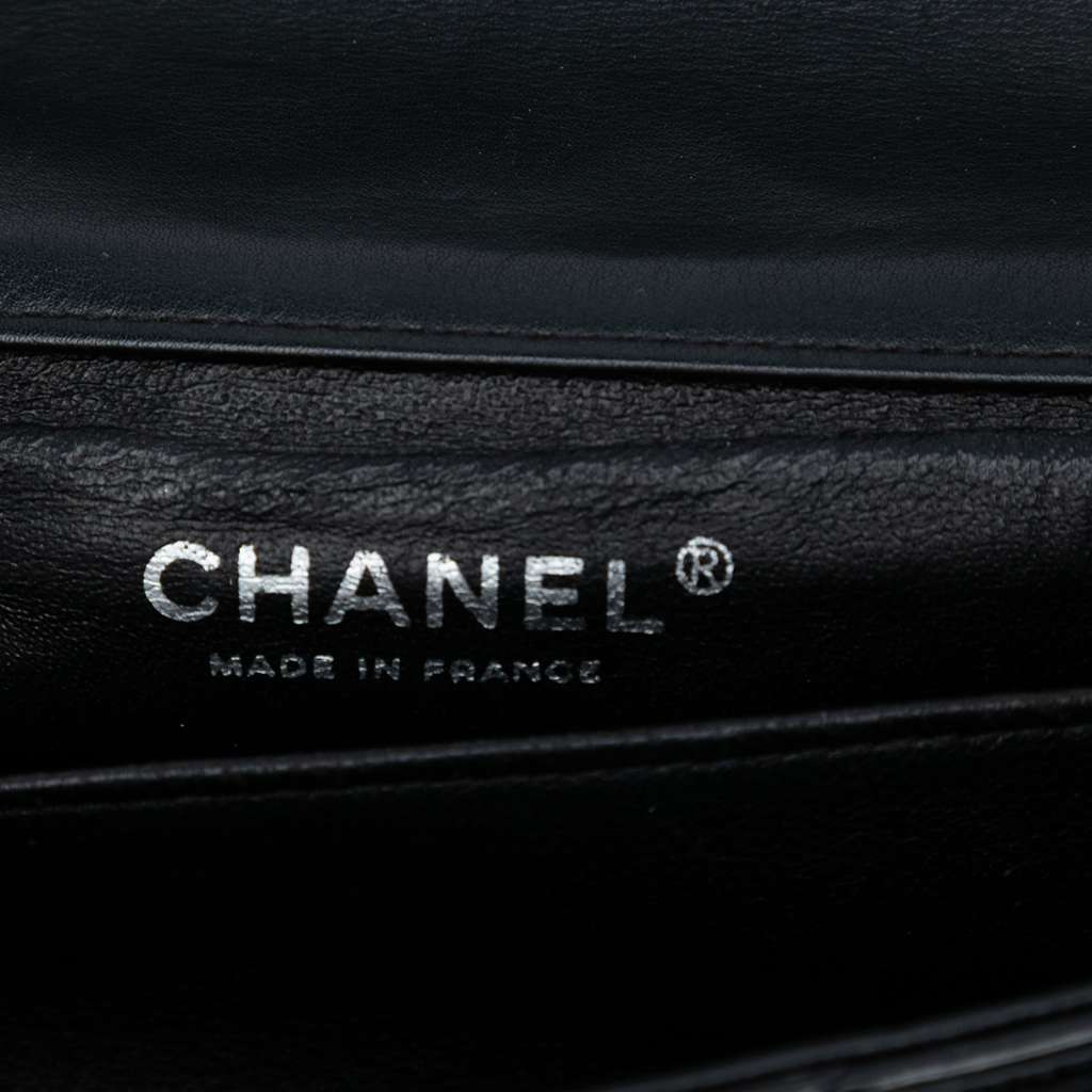 Chanel Extra Mini Rectangular Classic Patent Single Flap - 5