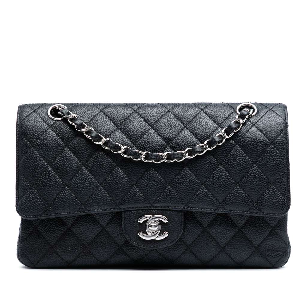 Chanel Medium Classic Caviar Double Flap