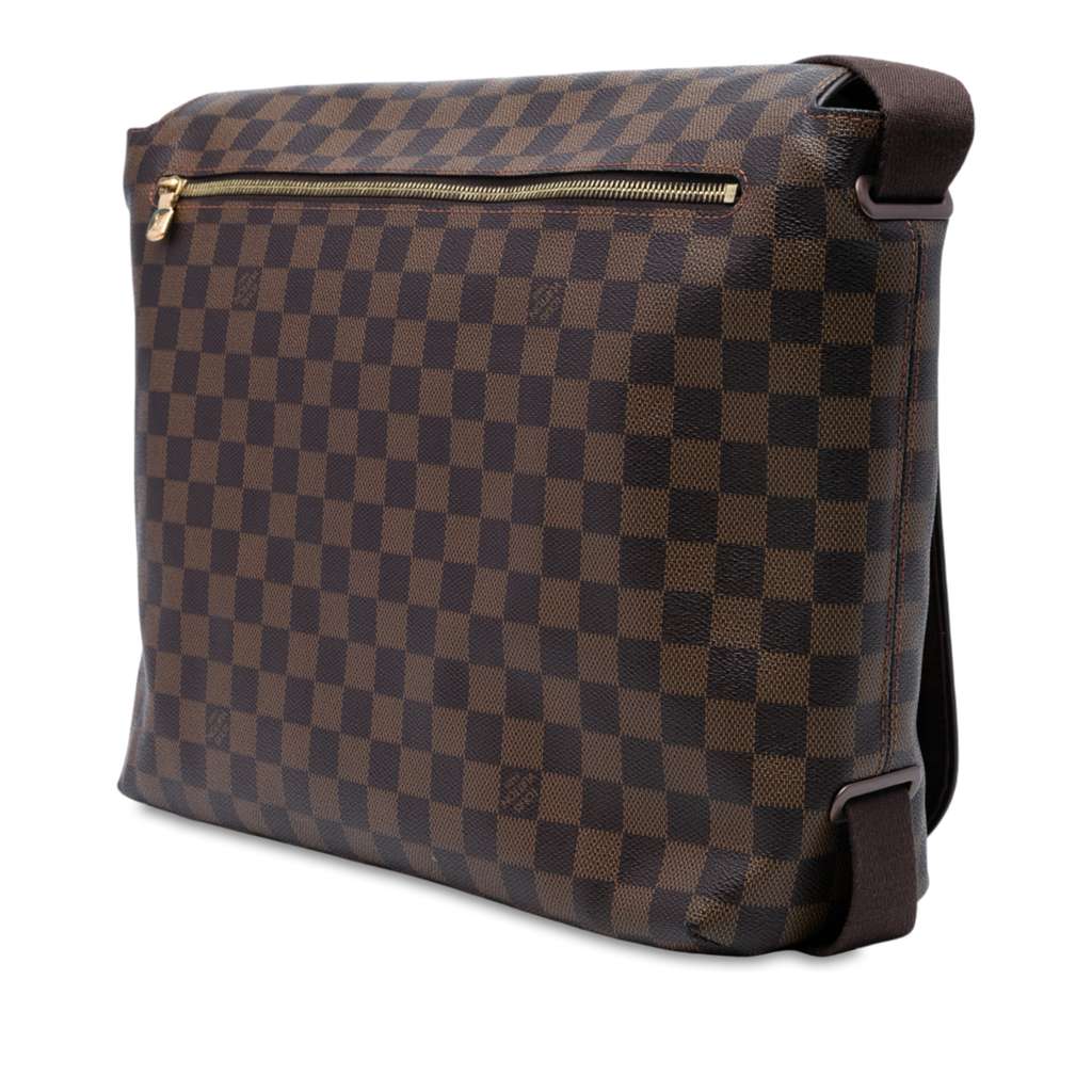 Louis Vuitton Damier Ebene Brooklyn GM - Back view