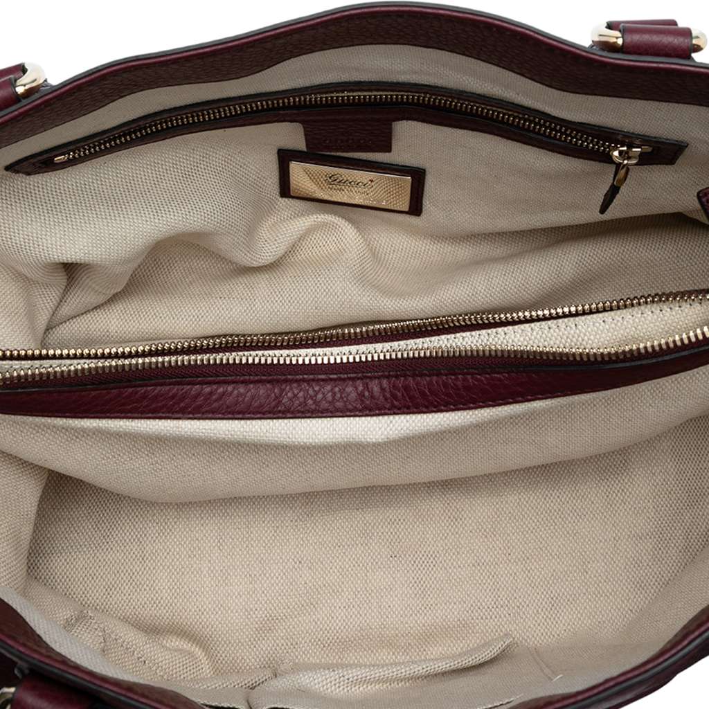 Gucci Medium Leather Soho Working Satchel - 4