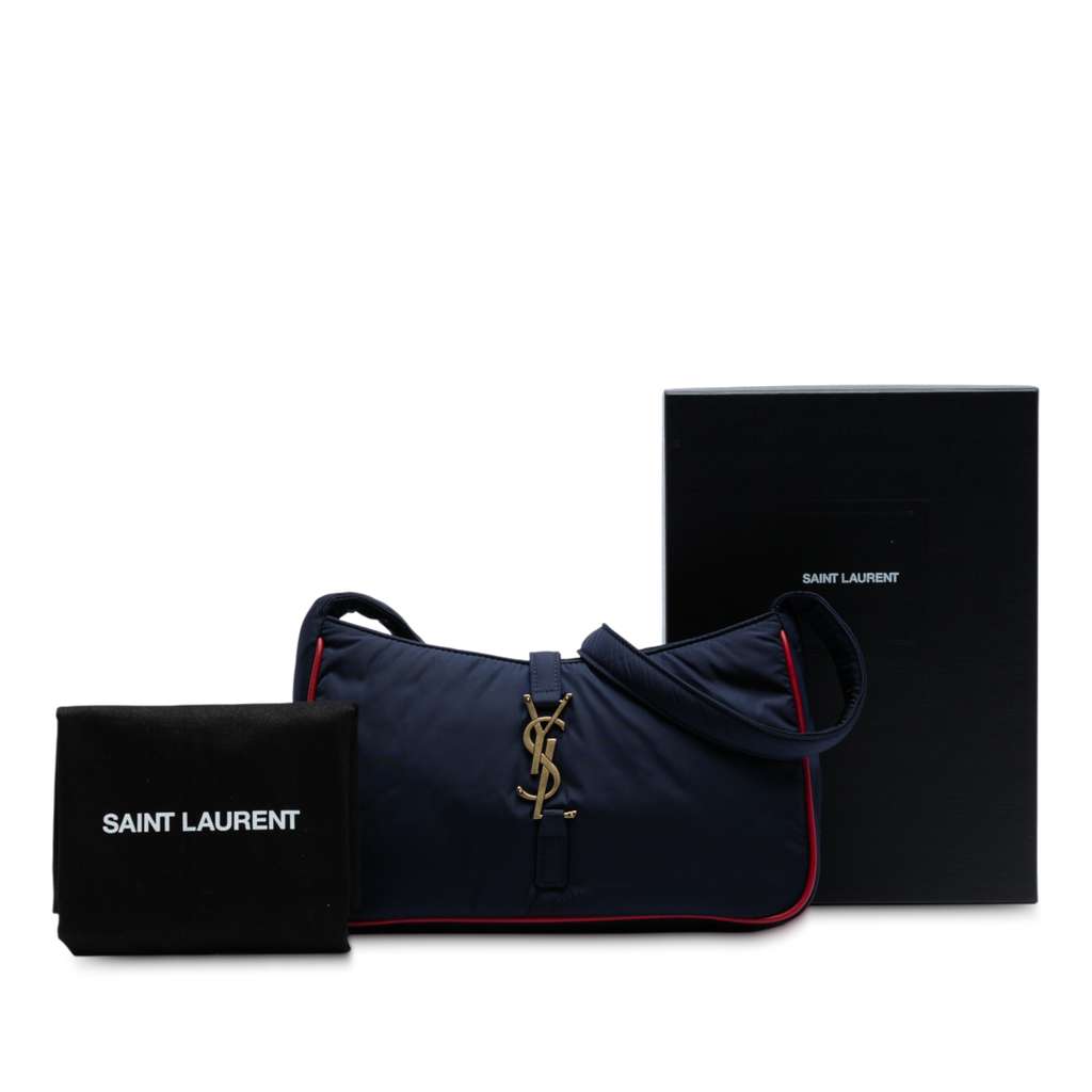 Saint Laurent Nylon Le 5 a 7 Shoulder Bag - Image 10