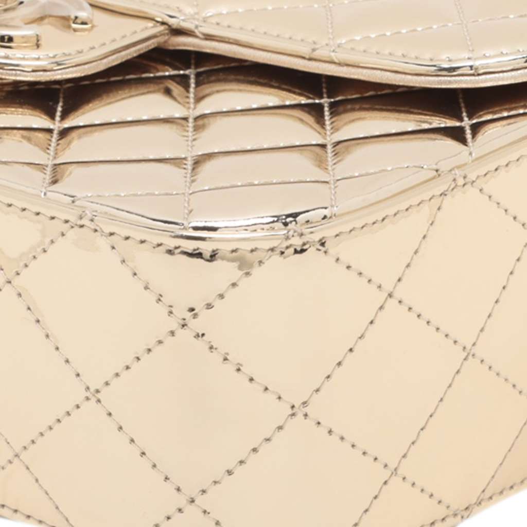 Chanel Quilted Metallic Mirror Calfskin Hollywood Boulevard Backpack - Image 13